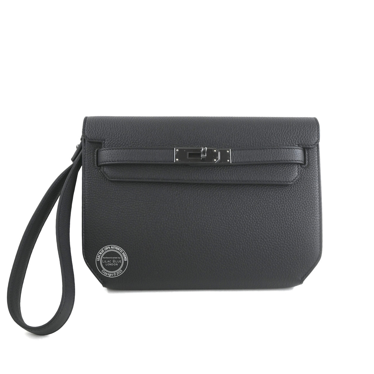 Hermès Kelly Depeche 25 So Black Togo