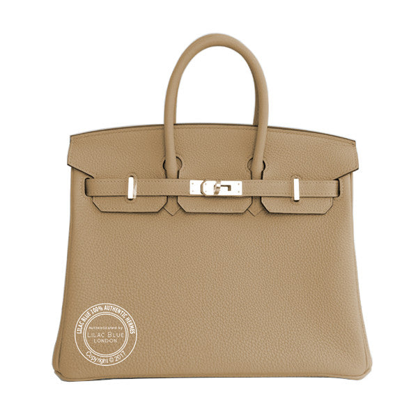 Hermès Birkin 25cm Trench Togo PHW