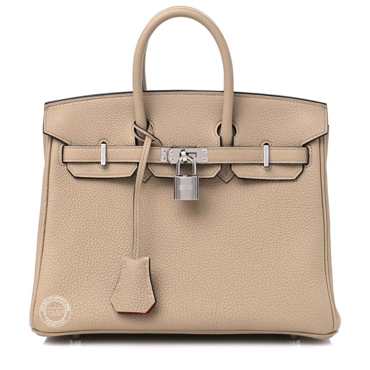 Hermès Birkin 25cm Verso Trench/Bougainvillea Togo PHW