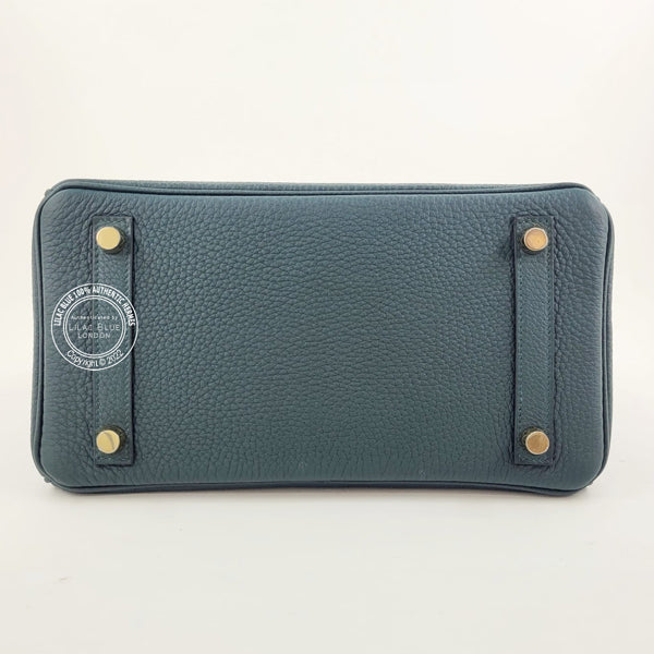 Hermès Birkin 25cm Vert Cypress Togo GHW