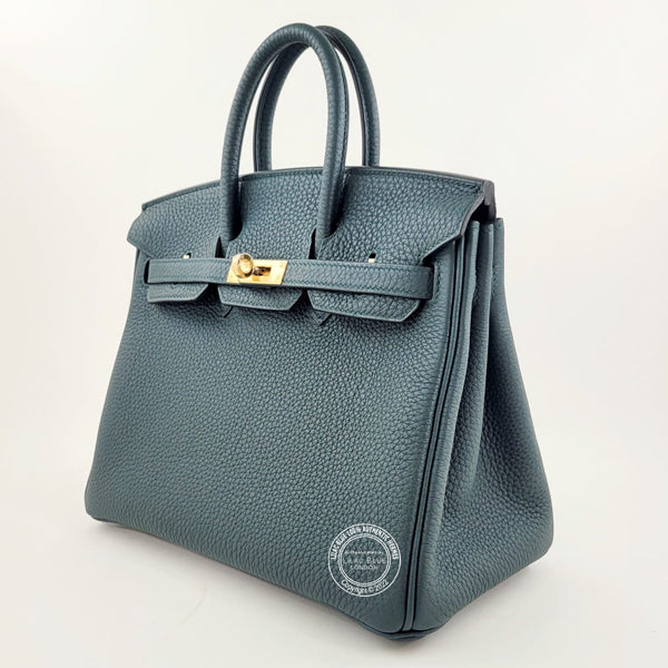 Hermès Birkin 25cm Vert Cypress Togo GHW