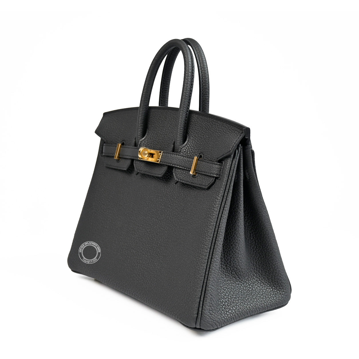 Hermès Birkin 25cm Plomb Togo GHW