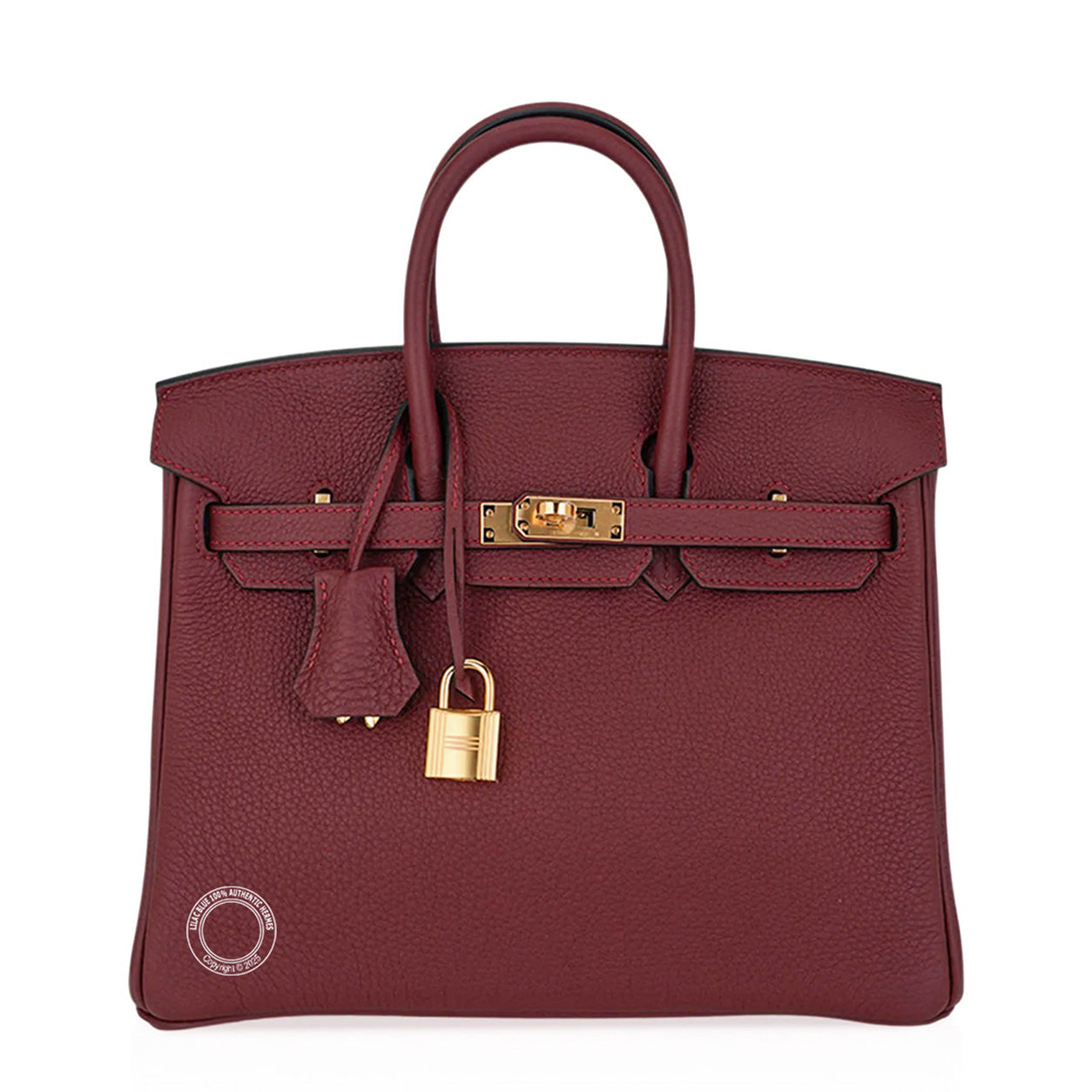 Hermès Birkin 25cm Rouge H Togo GHW