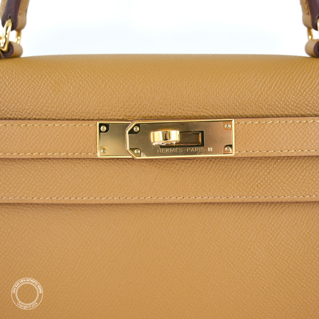Hermès Kelly 28cm Sesame Epsom GHW