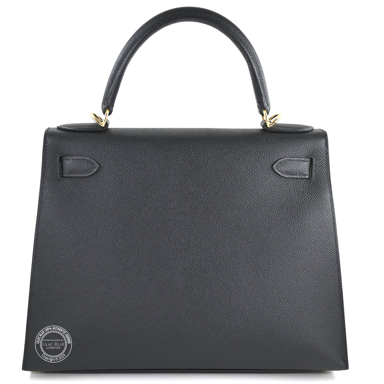 Hermès Kelly 28cm Black Epsom GHW