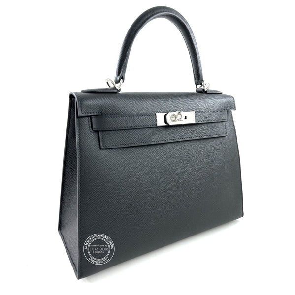 Hermès Kelly 28cm Black Epsom PHW