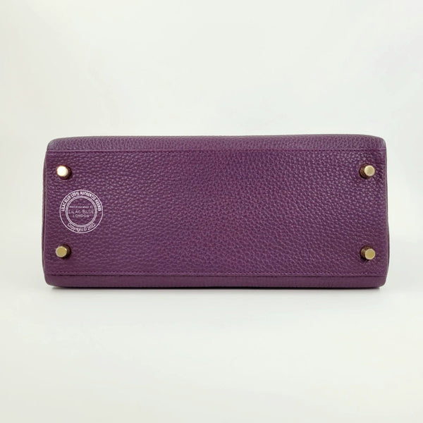 Hermès Kelly 28cm Cassis Togo GHW