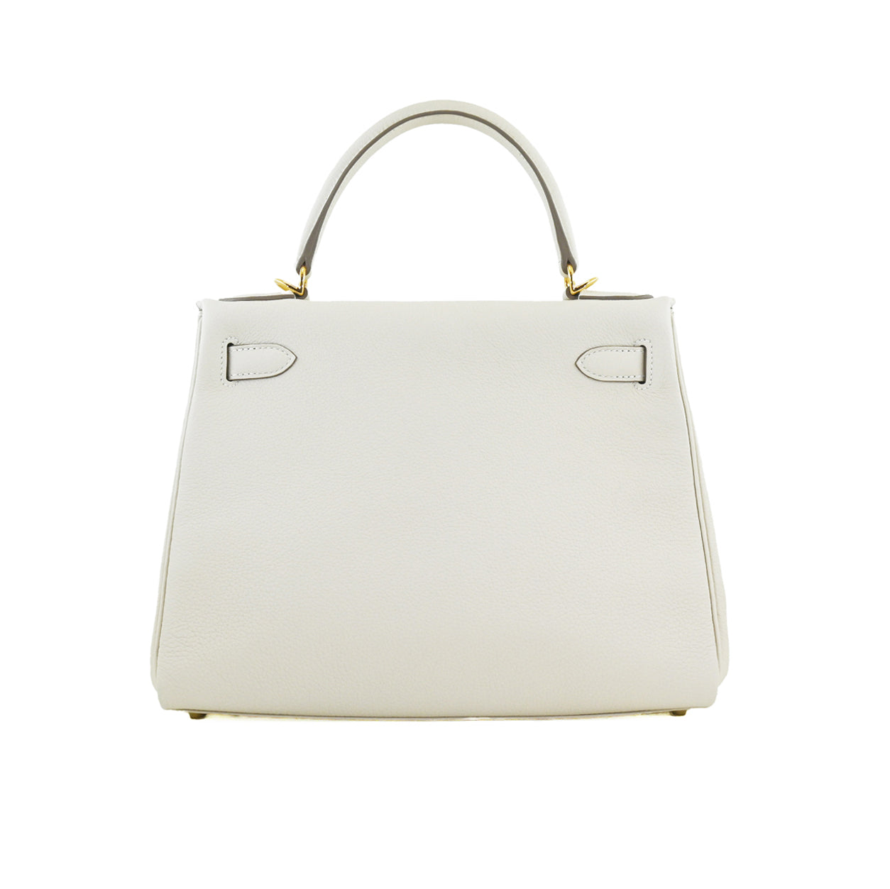 Hermès Kelly 28cm Craie Togo GHW