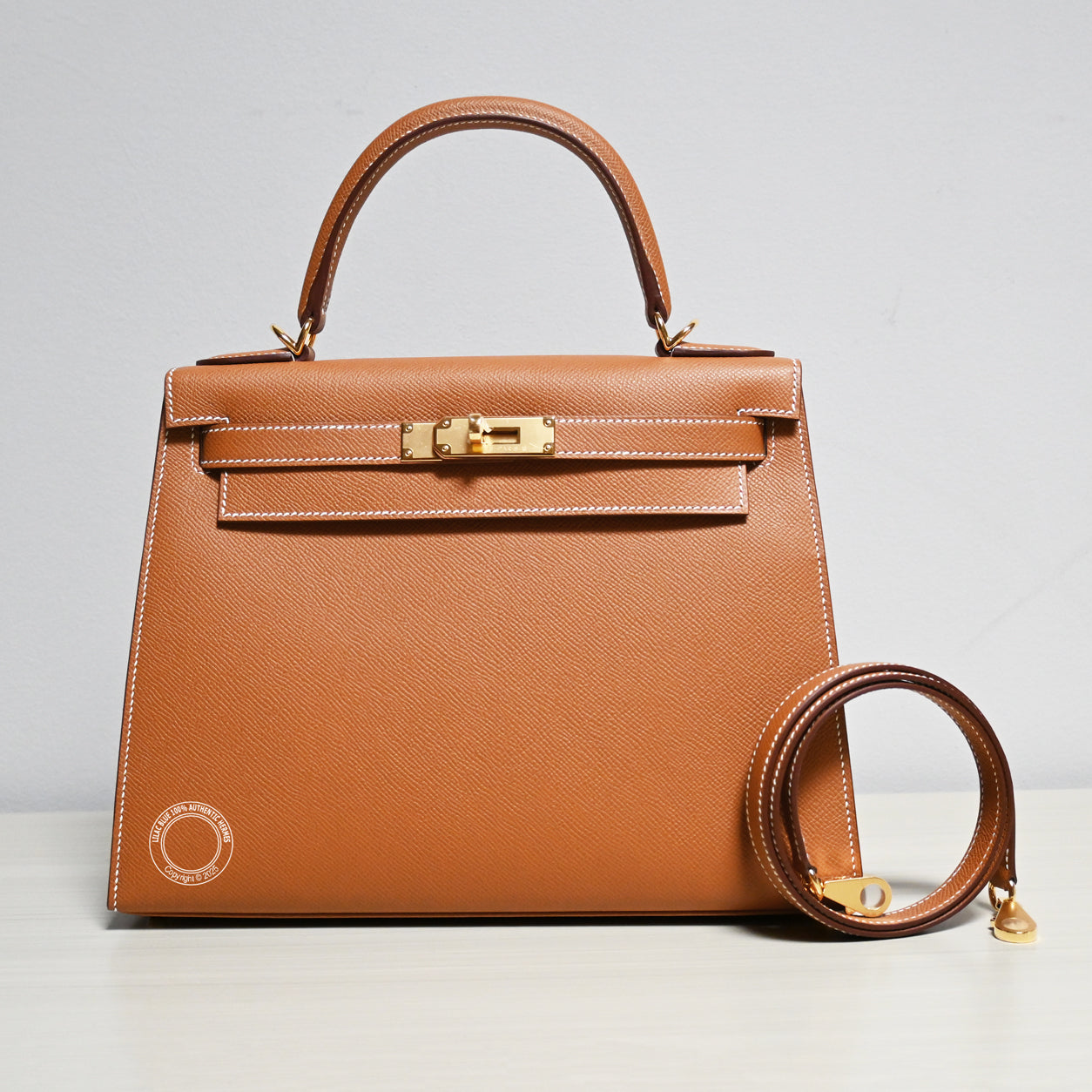 Hermes Kelly 28cm Gold Epsom GHW
