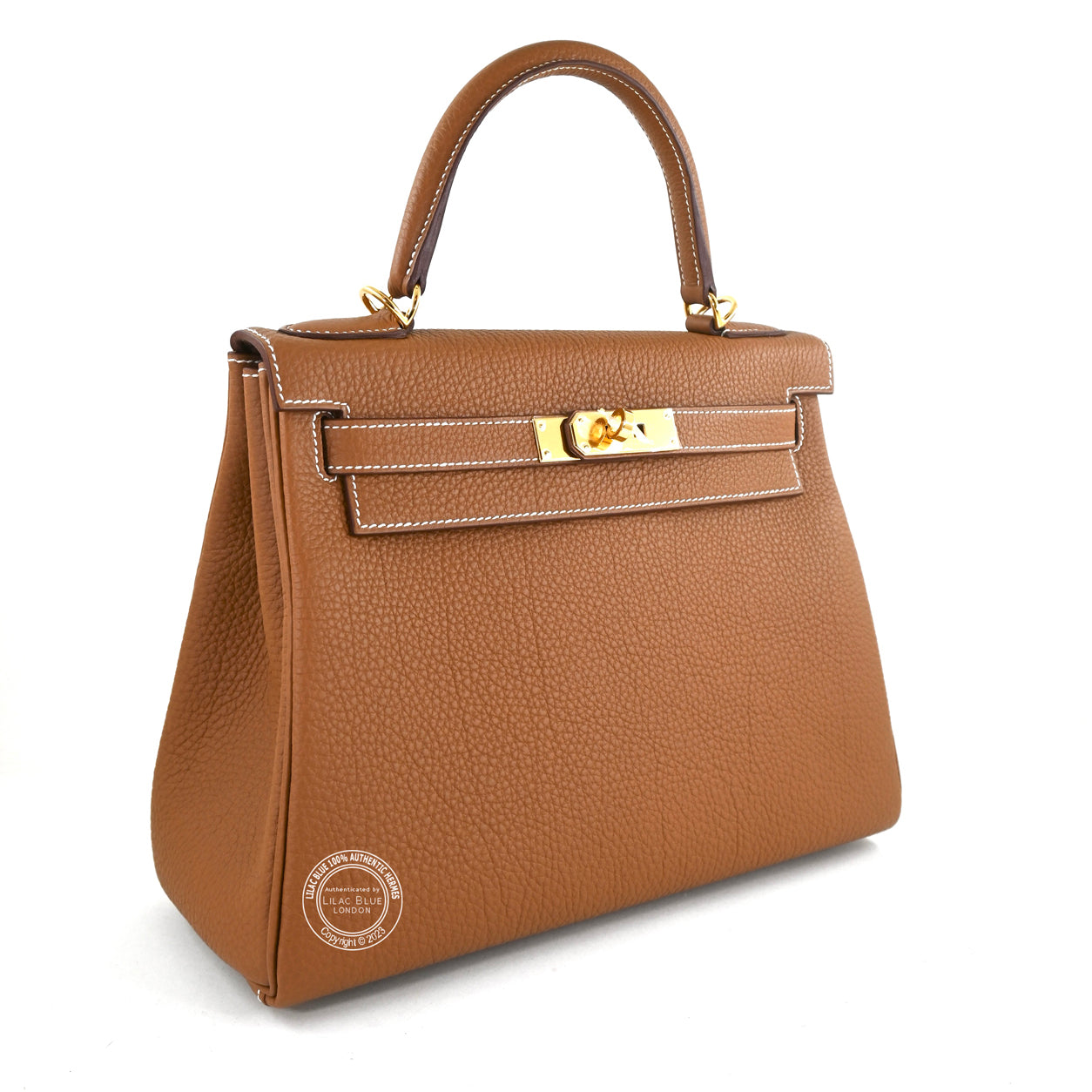 Hermès Kelly 28cm Gold Togo GHW