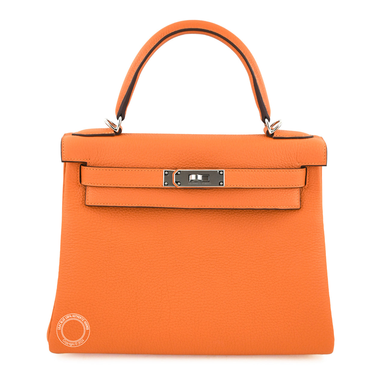 Hermès Kelly 28cm Orange Togo PHW