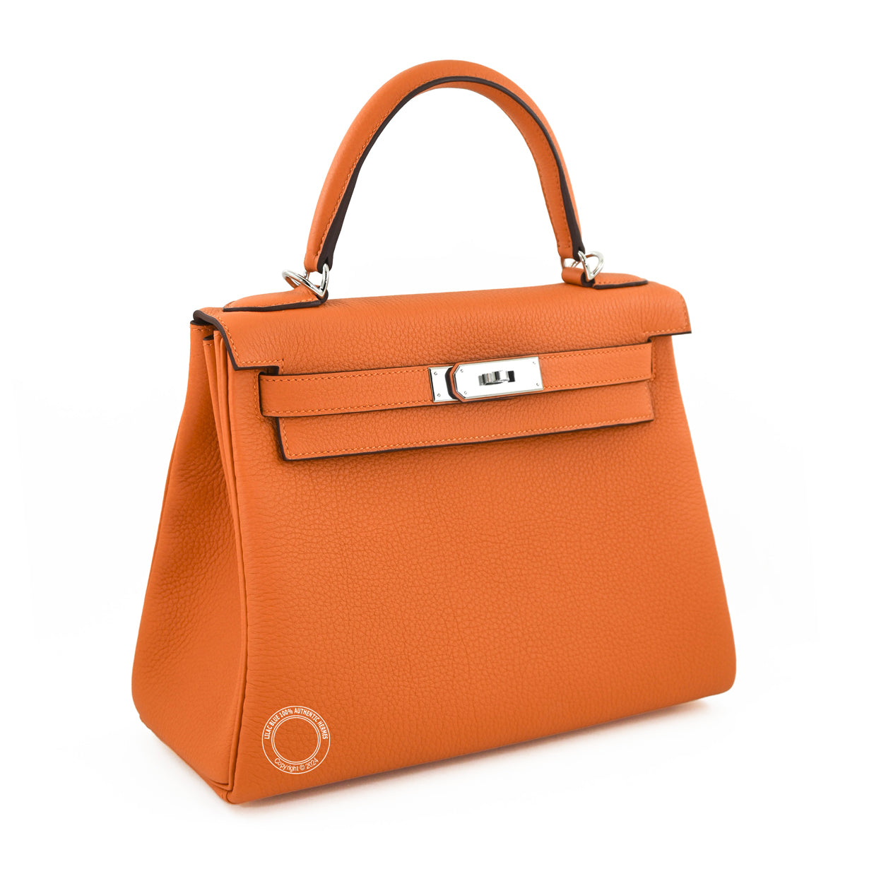 Hermès Kelly 28cm Orange Togo PHW