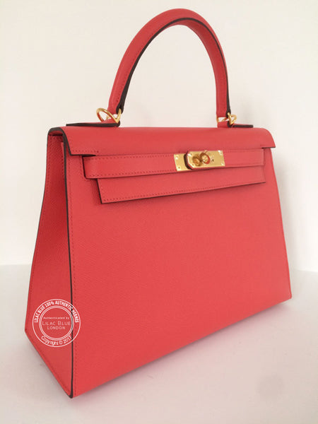 28cm Rose Jaipur Kelly. Epsom, Gold