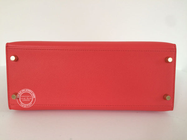 Hermès Kelly 25cm Rose Jaipur Epsom GHW