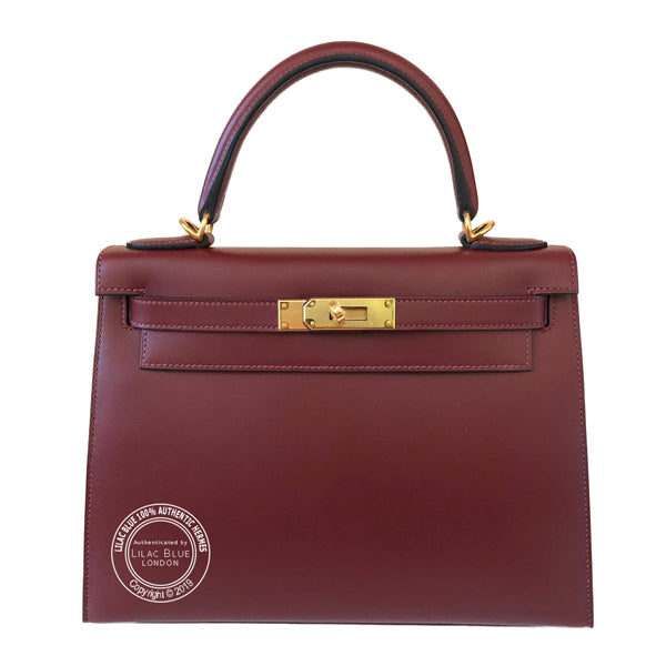 Hermès Kelly 28cm Rouge H Sombrero GHW