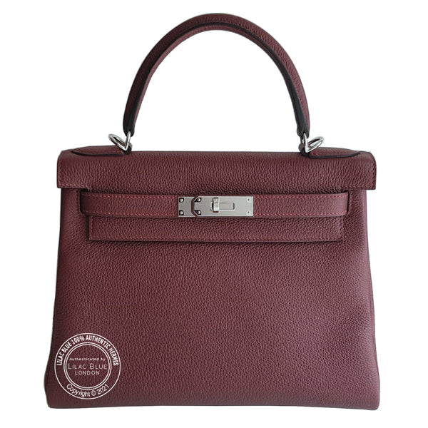 Hermès Kelly 28cm Rouge H Togo PHW