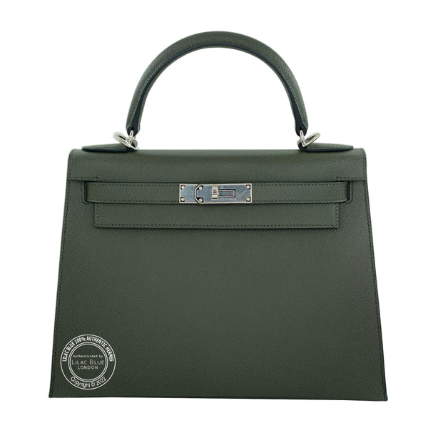Hermès Kelly 28cm Vert de Gris Epsom PHW