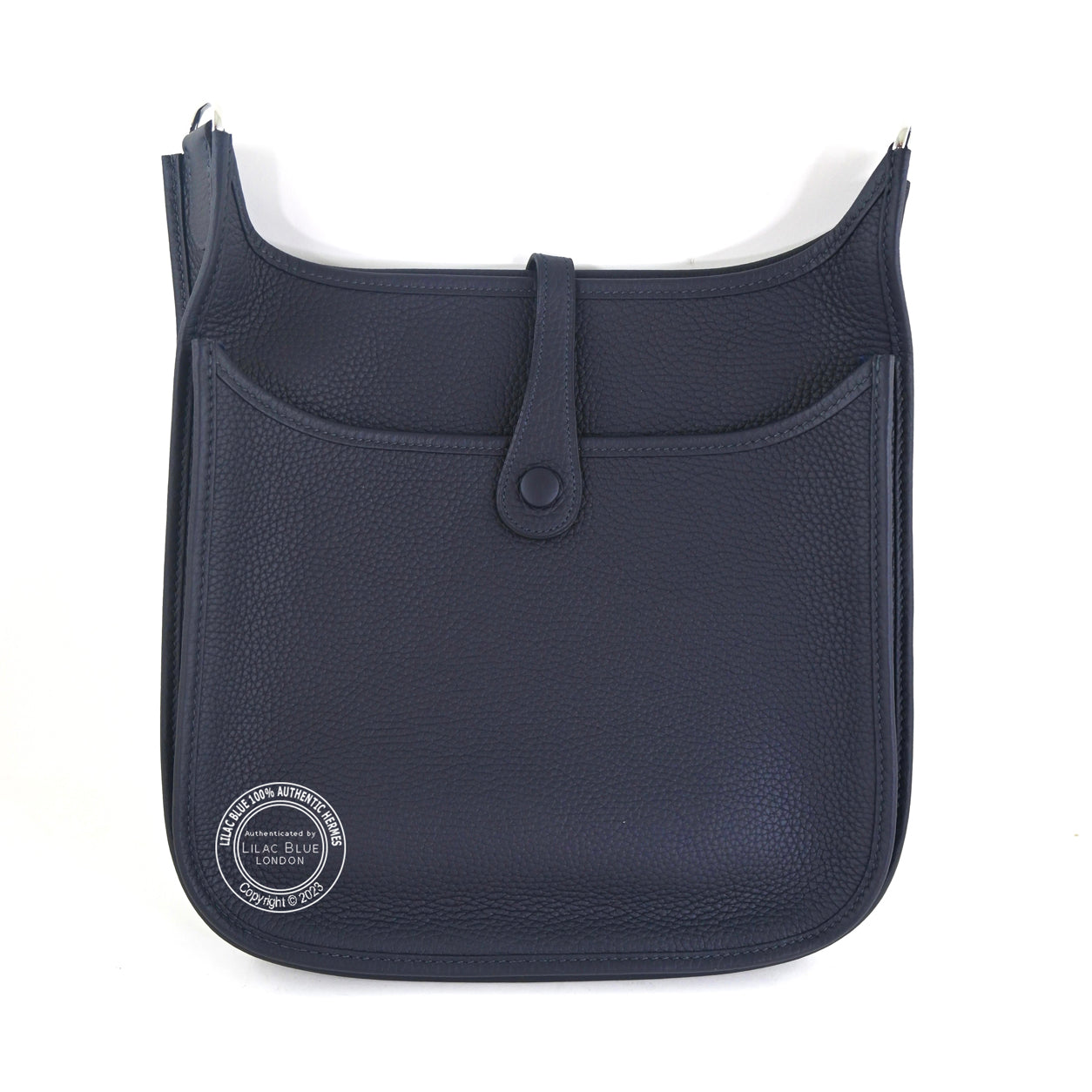 Hermès Evelyne 29cm Caban Clemence PHW