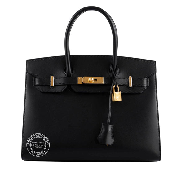 Hermès Birkin 30cm Black Sellier Monsieur GHW