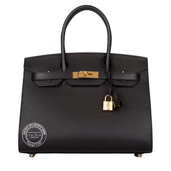 Hermès Birkin 30cm Black Sellier Madame GHW