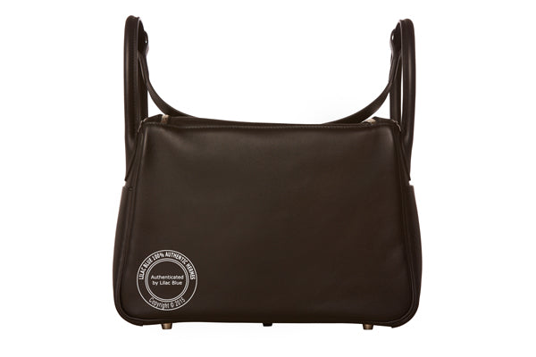 Hermès Lindy 30cm Black Lindy Swift PHW