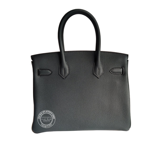 Hermès Birkin 30cm Bleu Orage Togo GHW