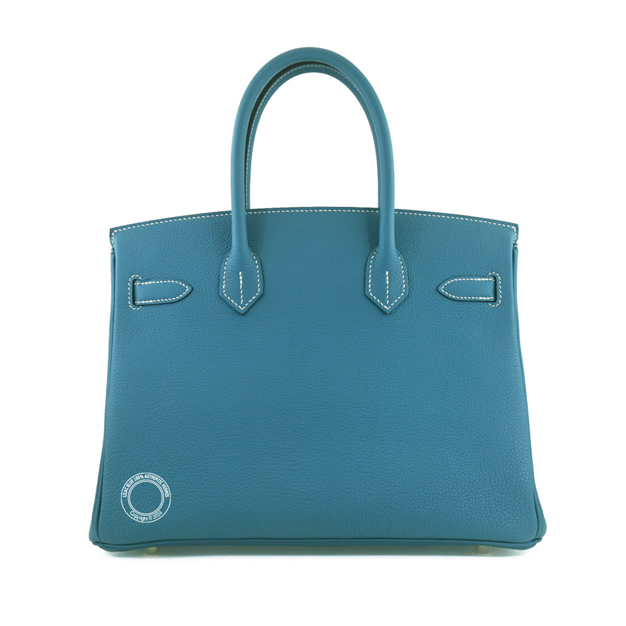 Hermès Birkin 30cm Blue Jean Togo GHW