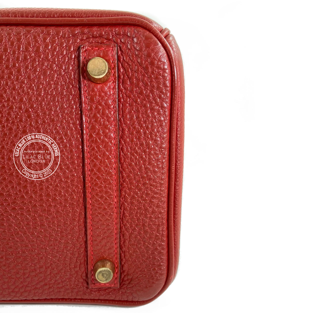 Hermès Birkin 30cm Brique Togo GHW - Preloved