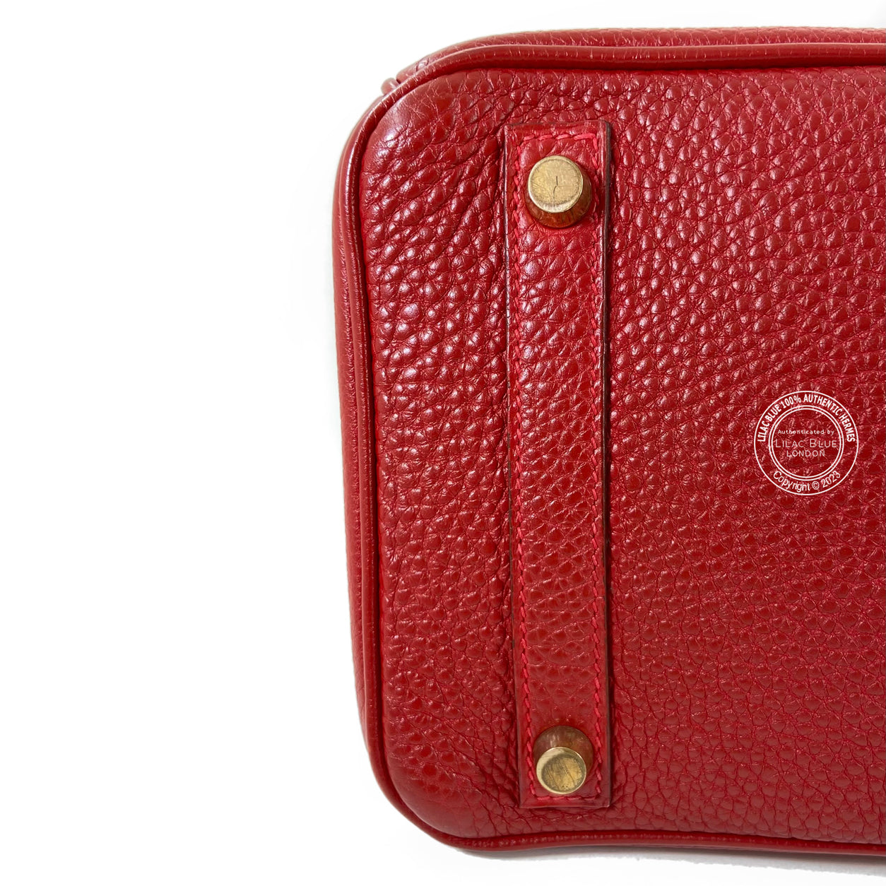 Hermès Birkin 30cm Brique Togo GHW - Preloved