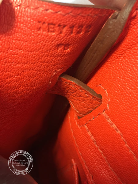 Hermes Birkin 30cm Capucine Togo PHW
