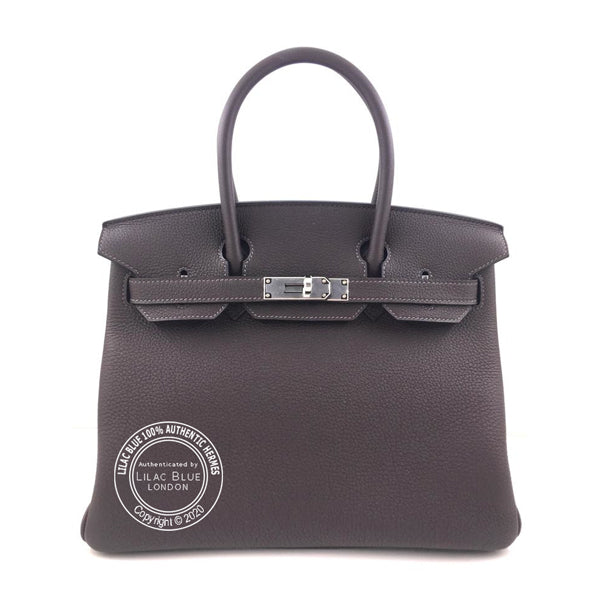 Hermès Birkin 30cm Chocolate Togo PHW