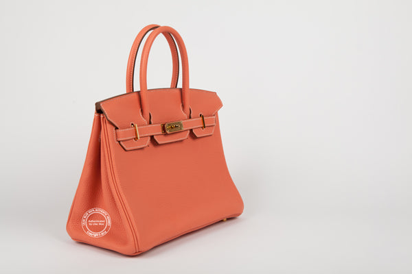 Hermès Birkin 30cm Crevette Togo GHW