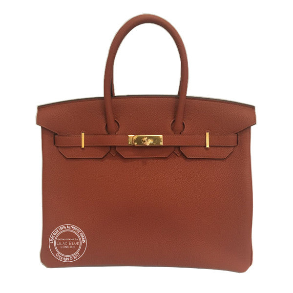 Hermès Birkin 30cm Cuivre Togo GHW