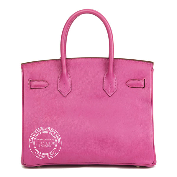 Hermès Birkin 30cm Cyclamen Epsom PHW - Preloved