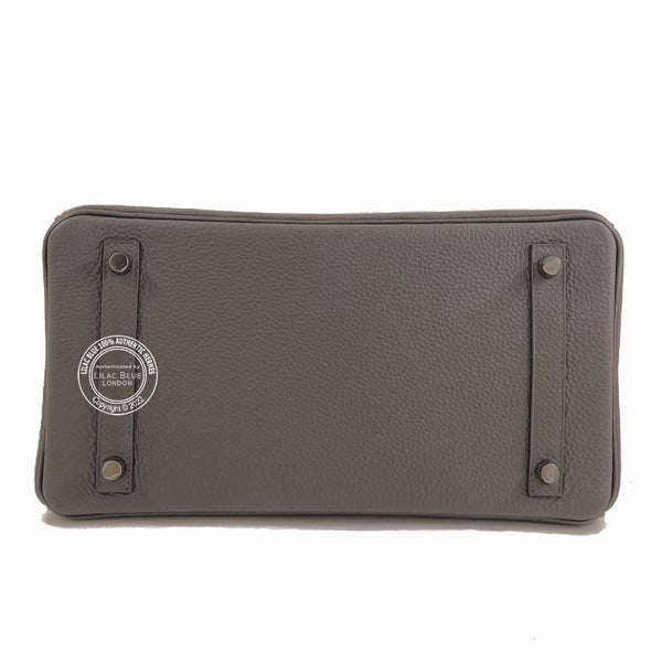 Hermès Birkin 30cm Etain Togo RGHW