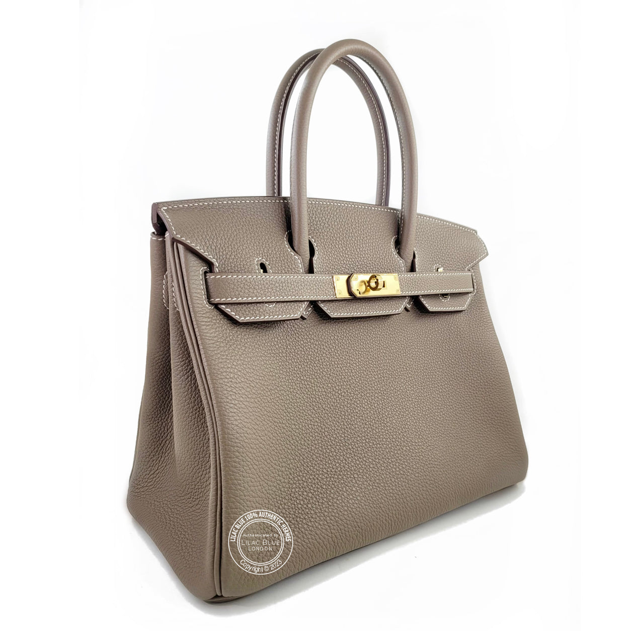 Hermès Birkin 30cm Etoupe Togo GHW