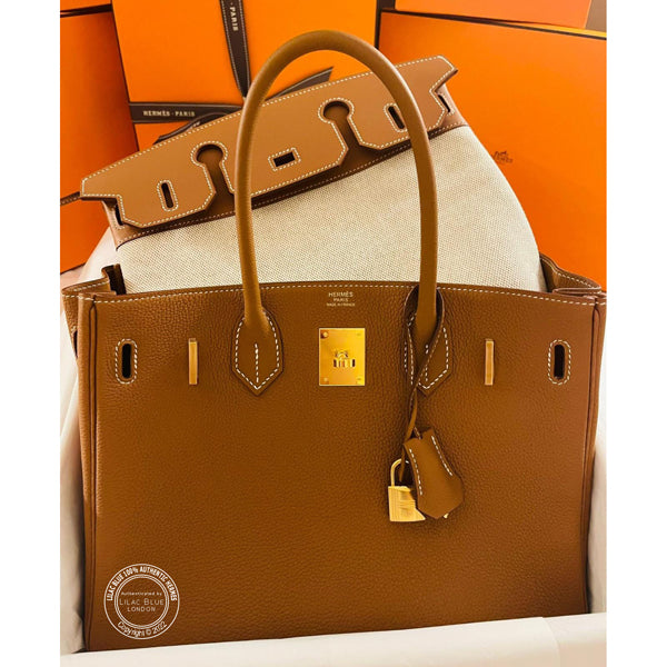Hermès Birkin 30cm Gold 3-in-1 Togo GHW
