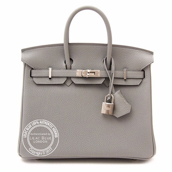 Hermès Birkin 30cm Gris Mouette Togo PHW