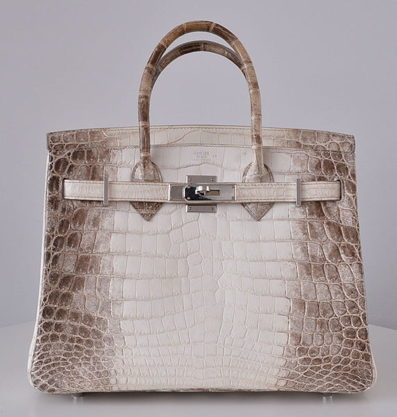 Hermes Birkin 30cm Himalaya Matte Croc PHW