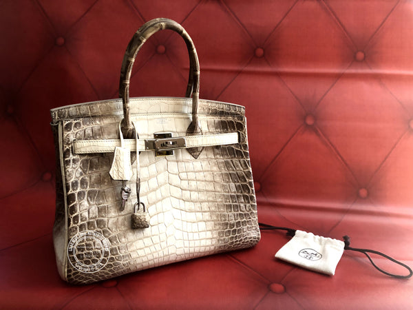 Hermes Birkin 30cm Himalaya Matte Croc PHW