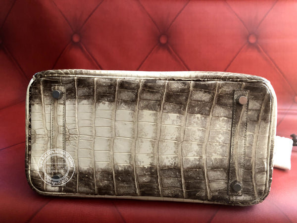 Hermes Birkin 30cm Himalaya Matte Croc PHW