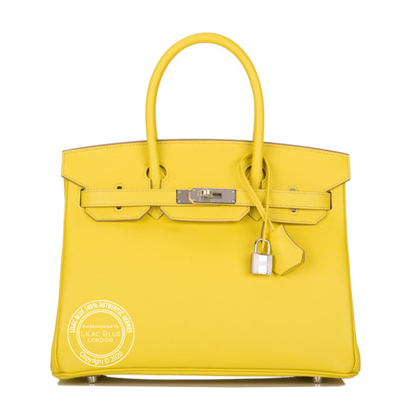 Hermès Birkin 30cm Lime Epsom PHW