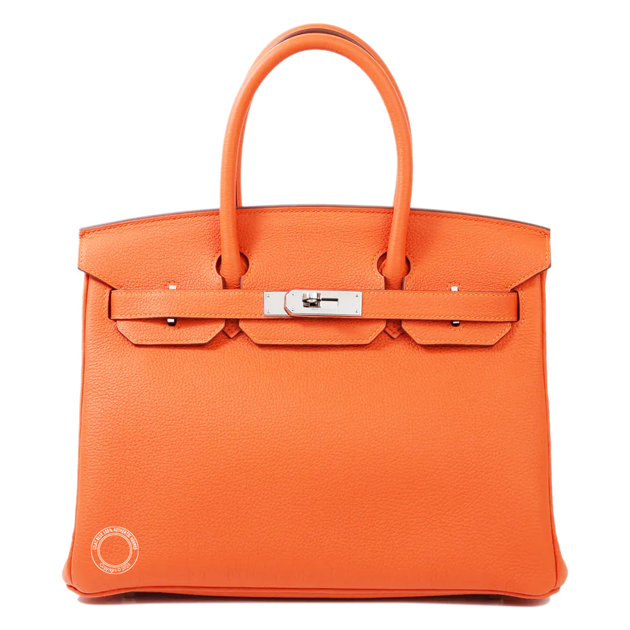 Hermès Birkin 30cm Orange Togo PHW