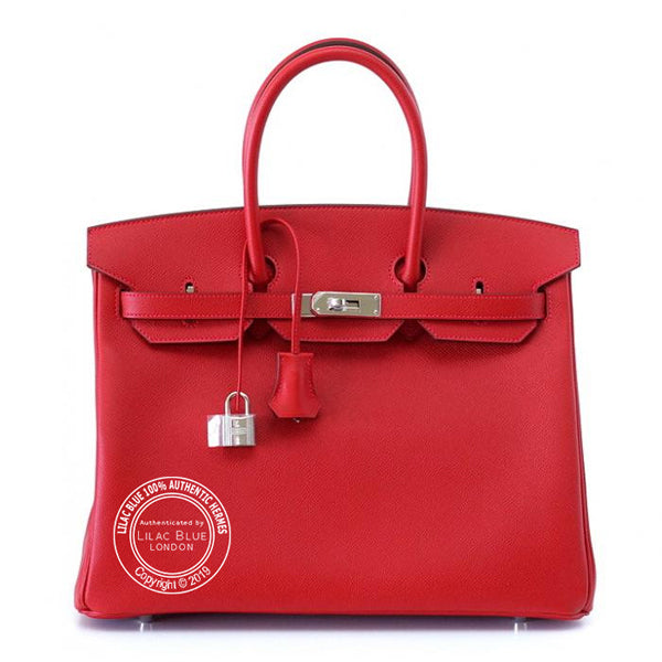 Hermès Birkin 30cm Rouge Casaque Epsom PHW