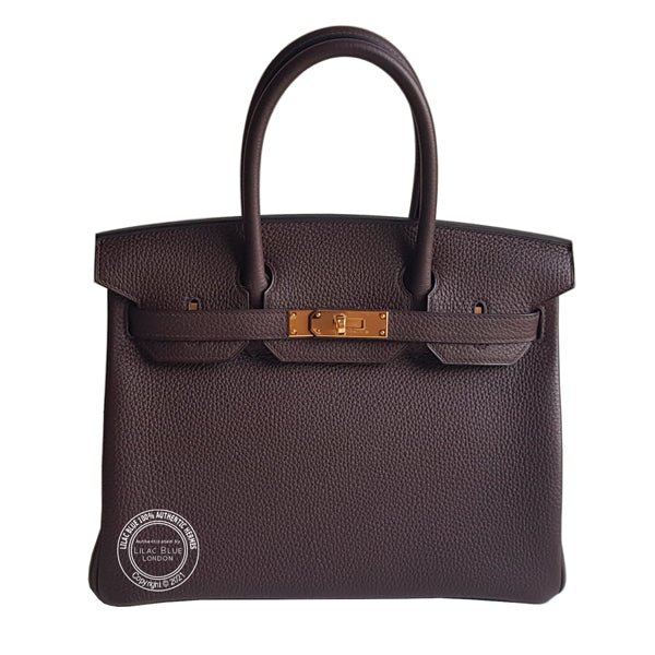 Hermès Birkin 30cm Rouge Sellier Togo GHW