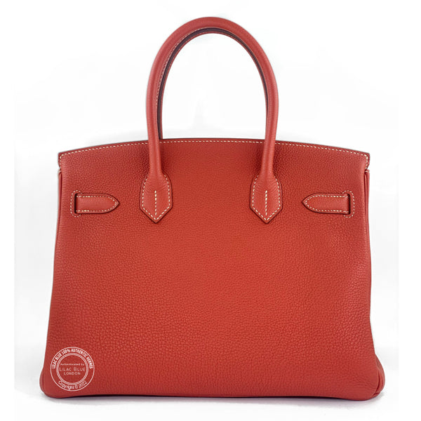 Hermès Birkin 30cm Sanguine Togo GHW