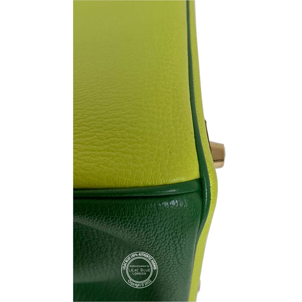 Hermes Birkin 30cm Vert Anis/Vert Bengale HSS Chevre GHW - Preloved