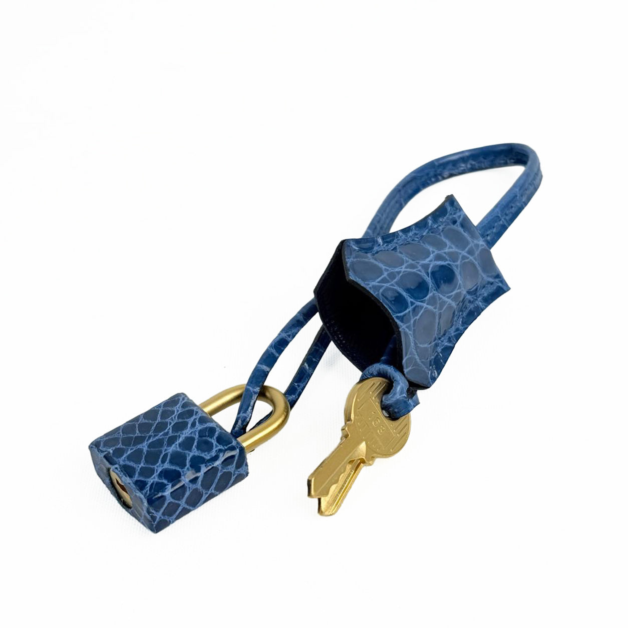 Hermès Birkin 30cm Bleu Zellige/Bleu Encre HSS Shiny Croc GHW