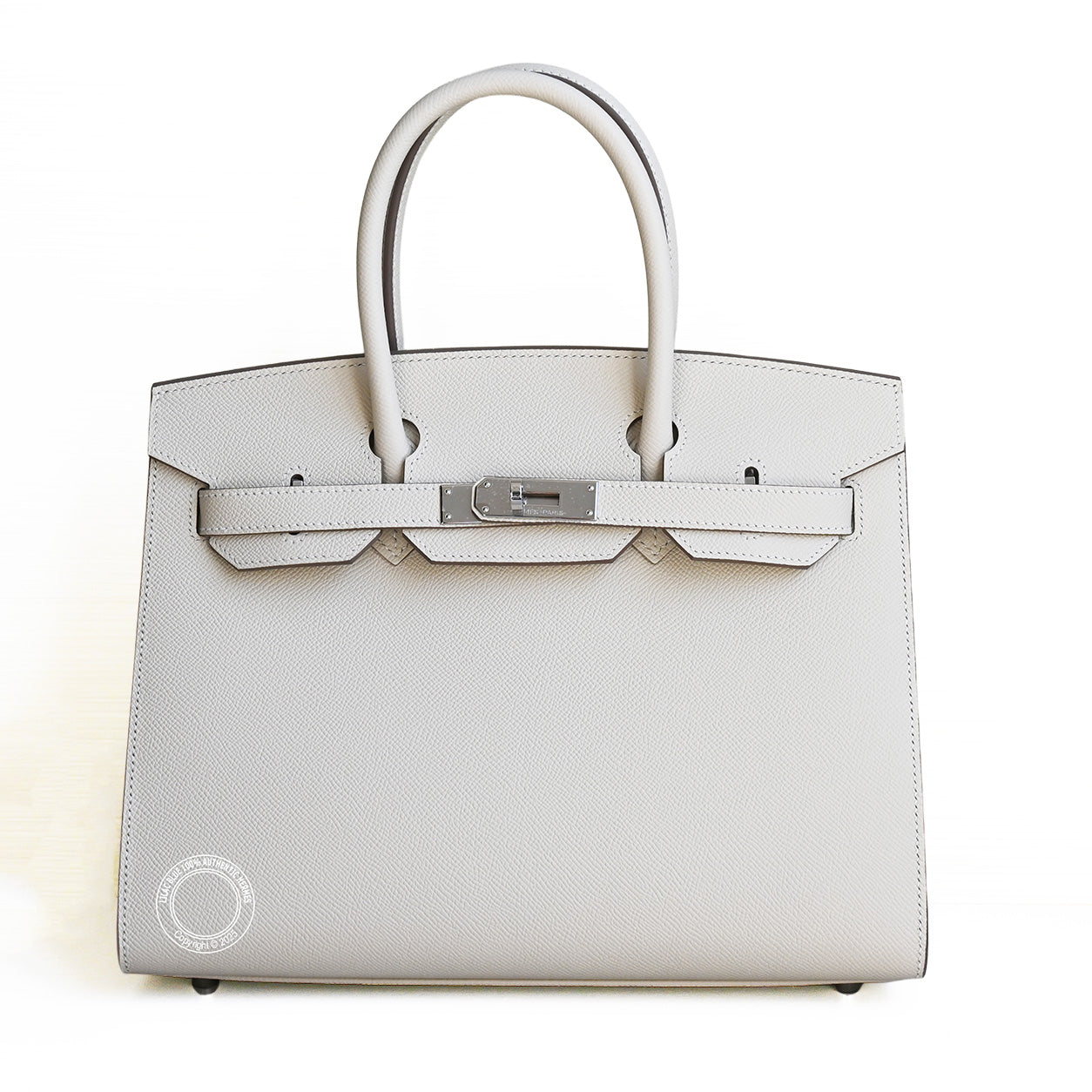 Hermes Birkin 30cm Craie Epsom Sellier PHW