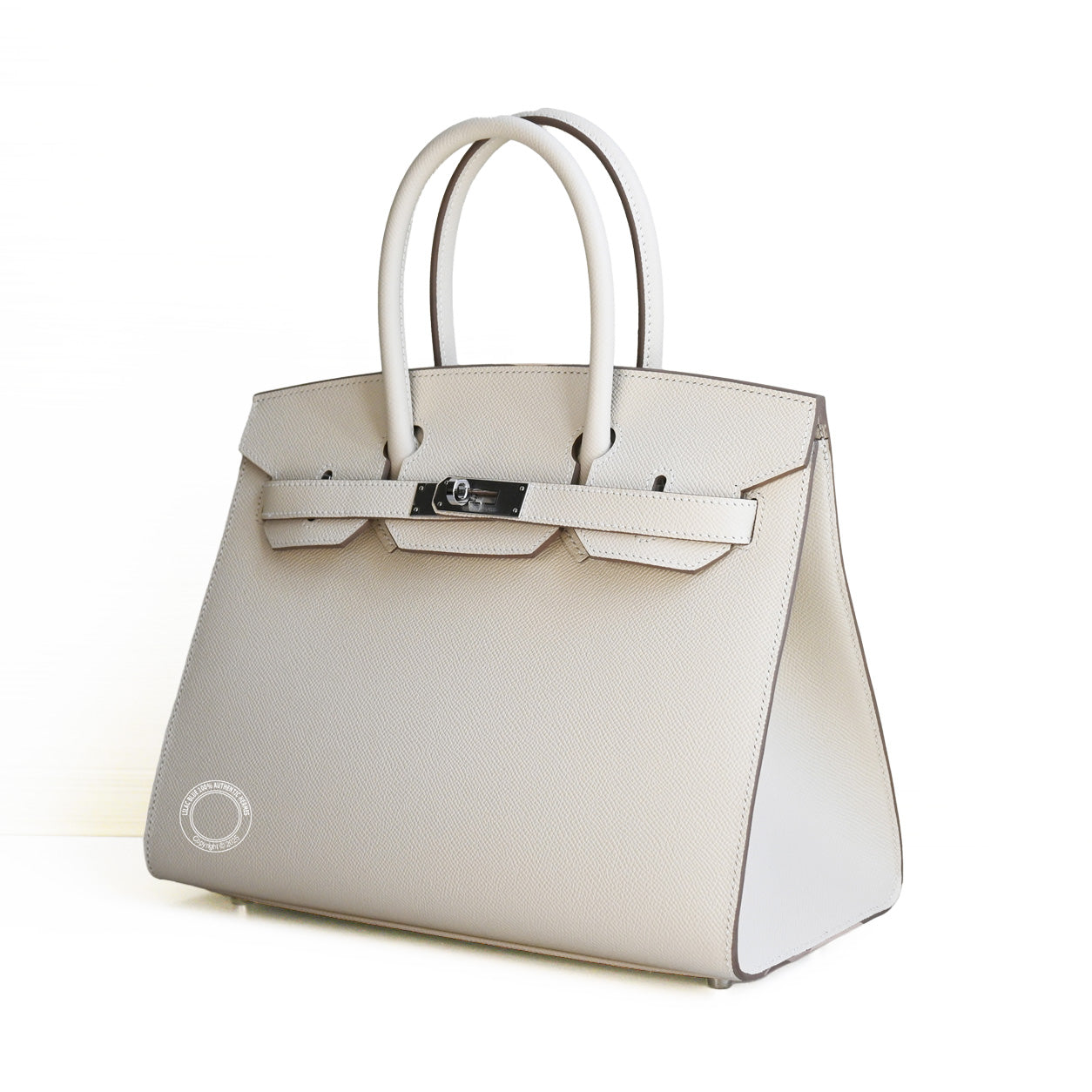 Hermes Birkin 30cm Craie Epsom Sellier PHW